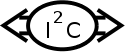 I2C interface symbol