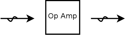 operational amplifier circuit 
       symbol