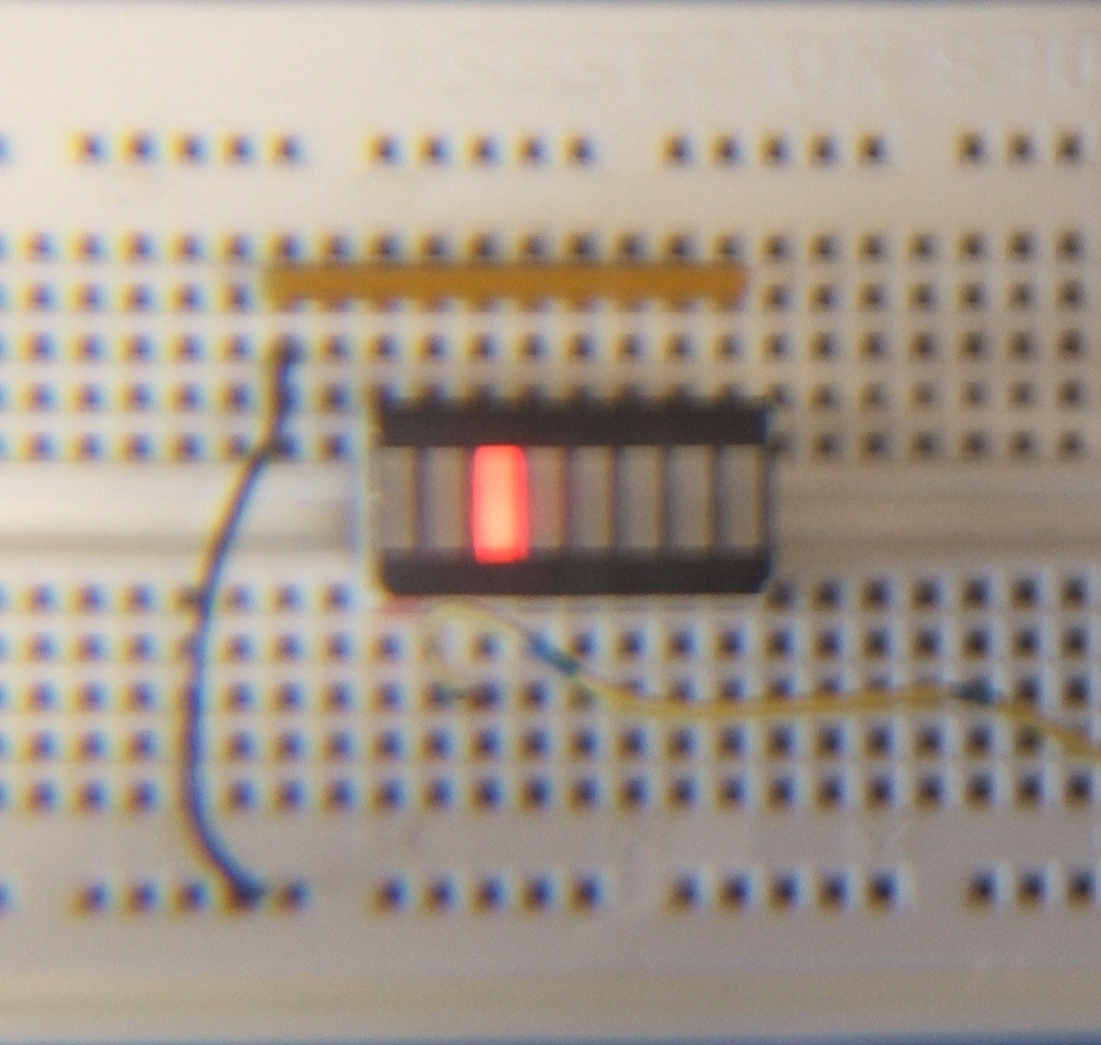 bargraph LED with active high output