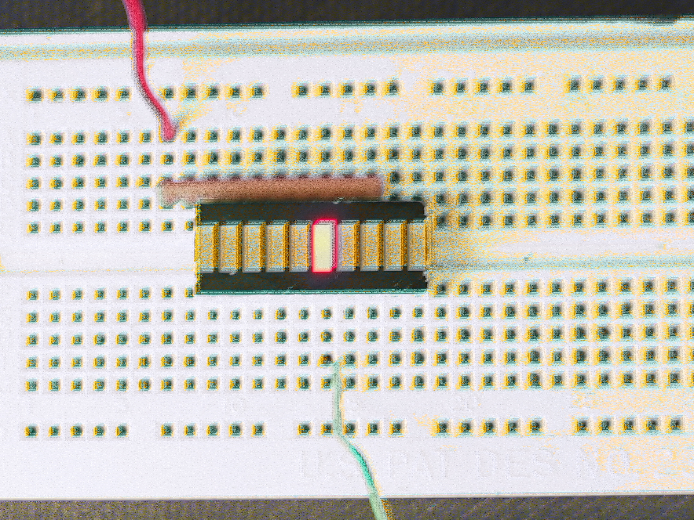 bargraph LED with active low output