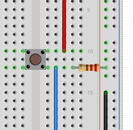 pushbutton with pulldown