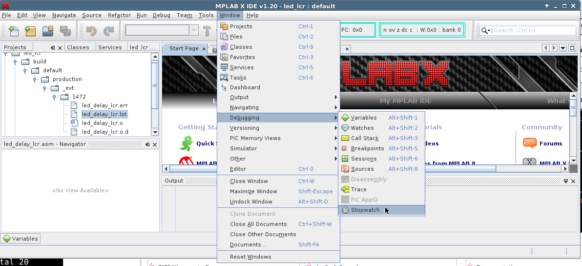 creating a stopwatch
