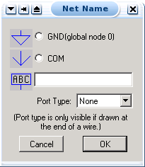 net label window