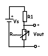 voltage divider sensor