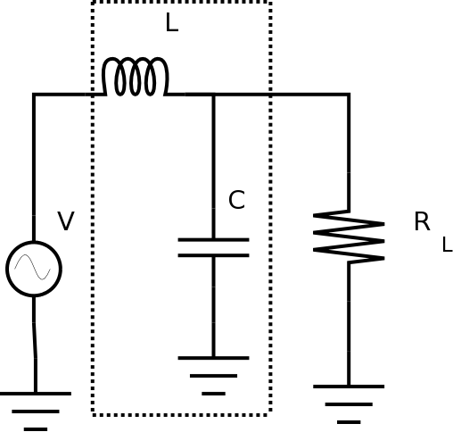 LC filter circuit