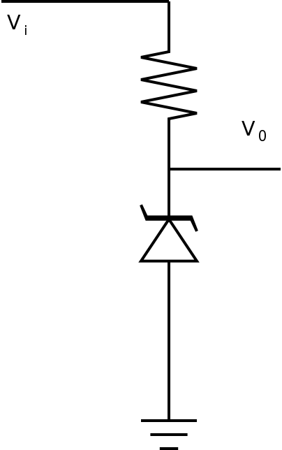 zener voltage divider