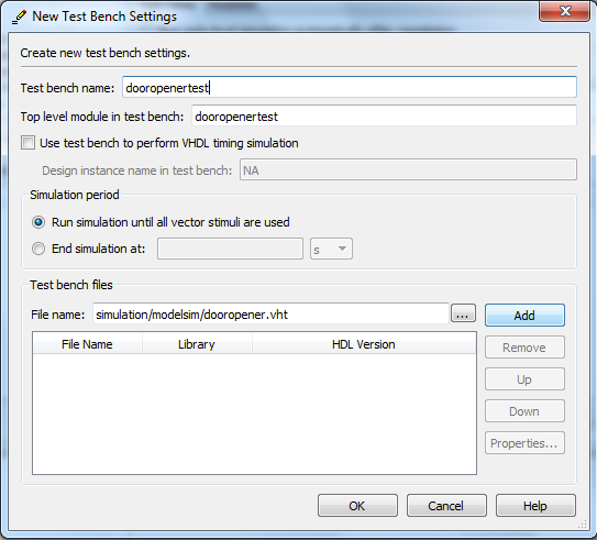 remove bdf file from project