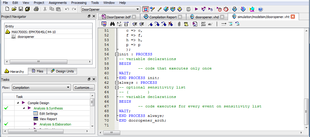 testbench edit ?