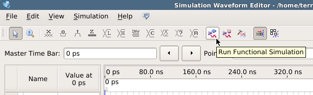 assign simulation settings