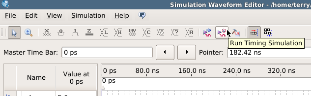 assign simulation settings